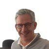 Laurent Vasse wearing glasses